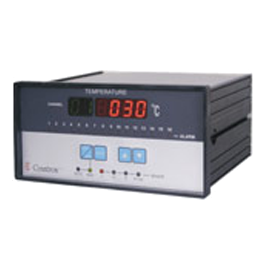 16 channel temperature indicator with common alarm