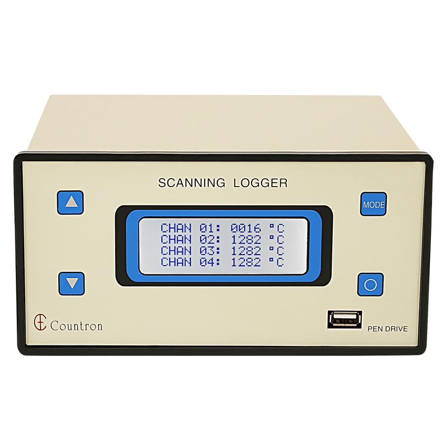 16 Channel Data Logger (Data Acquisition Systems) with Direct USB Pen Drive