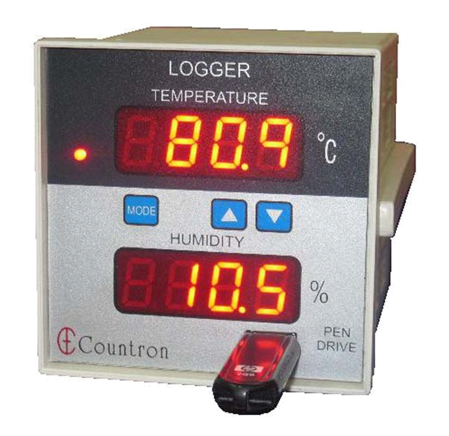 Humidity & Temperature Logger for USB Pen Drive